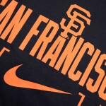 Nike Pánská mikina San Francisco Giants MLB Club Slack Hoodie Velikost: S