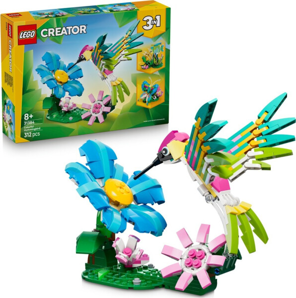 LEGO® Creator 31384 Divoká zvířata: Barevný kolibřík - LEGO® Creator