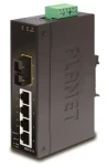Planet ISW-511 / Switch průmyslový / 4x 10/100 RJ-45 / 1x 100FX MM 2km / DIN lišta / IP30 (ISW-511)