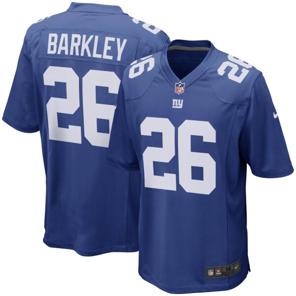 Nike Pánský dres New York Giants NFL Saquon Barkley #26 Game Football Velikost: 2XL
