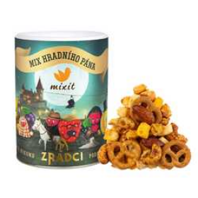 Mixit Mix hradního pána - Sýr, crunchy corn, oříšky a preclíky 230 g