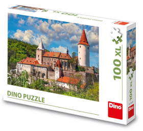 Puzzle Hrad Křivoklát 100 XL dílků