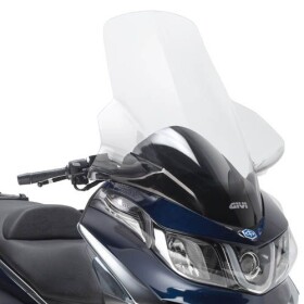 D5604St plexi čiré Piaggio X10 125-350-500 (12-16), vxš855x690 mm