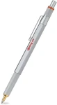 Rotring 800 stříbrná / kuličkové pero / barva náplně: černá (2032580)