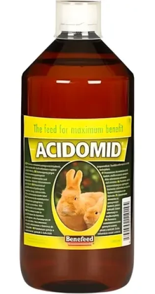 Benefeed Acidomid K králíci / Doplňkové krmivo / Tekutý přípravek / 500 ml (060460)