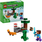 LEGO® Minecraft® 21583 Steve a dobrodružství v tajze - LEGO® Minecraft™