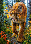 Puzzle Castorland 1500 dílků - Mountain Lion In The Forest