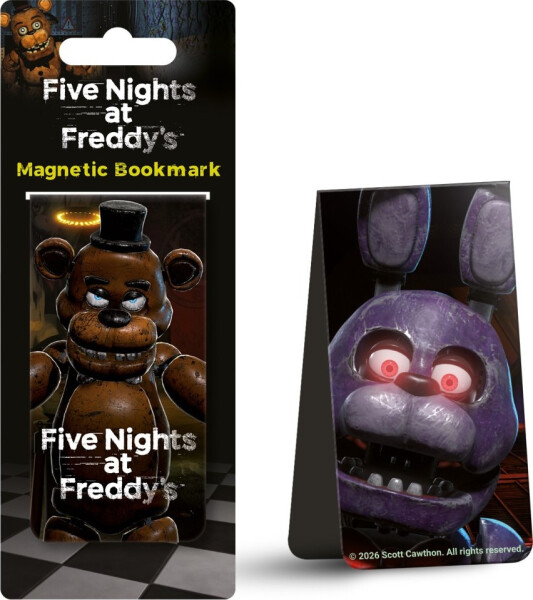 Five Nights At Freddy´s záložka magnetická (Freddy) - Pyramid
