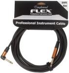 Tanglewood Flex Cable Rubber Black 6 m Angled