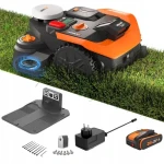 Worx WR365E Landroid Vision Cloud / Robotická sekačka / záběr 18 cm / až 650m2 / výška sekání 30 - 60 mm (WR365E)