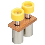 Weidmüller Z-series, Accessories, Cross-connector, For the terminals, No. of poles: 2 ZQV 2.5/2 1608860000-60 žlutá 60 ks