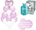 Helium set - světlerůžové balónky KRÁSNÉ NAROZENINY - Balonky.cz Helium set - světlerůžové balónky KRÁSNÉ NAROZENINY - Balonky.cz