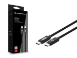 Conceptronic USB-C - USB-C nabíjecí a datový kabel černý / Kabel / USB 2.0 / 480 Mbit/s / PD 240 W / 2 m (ETTA03B20)