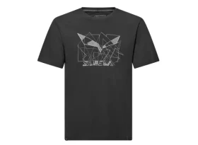 Salewa Eagle Geometric T-shirt M Man - Salewa Eagle Geometric pánské triko krátký rukáv Black Out vel. 50/L