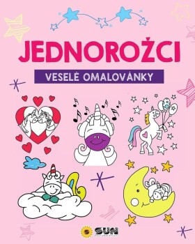 Jednorožci Veselé omalovánky