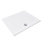Vaničkový sifon designový SAT 90 x 40/50mm chrom krytka E90KOCRD E90KOCRD