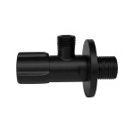 REA - Rohový ventil 02 1/2" x 3/8" Black REA-12008