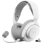 SteelSeries Arctis Nova 3P bílá / Herní bezdrátová sluchátka / mikrofon / BT 5.3 / USB-C / Playstation (486005)