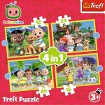 Puzzle Cocomelon: Seznamte se/4v1 (12,15