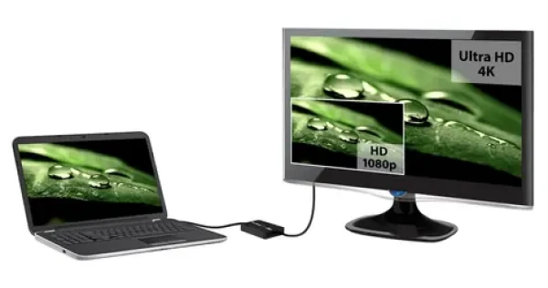 StarTech adaptér USB 3.0 na HDMI černá / Redukce / 4K UHD / 5.1 audio / DisplayLink DL-5500 (USB32HD4K)