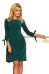 Zelené dámské šaty mašlemi model 5943391 numoco