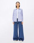 Armedangels Louilaa Striped 3083 white-lapis blue XS