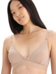 Dámská merino podprsenka ICEBREAKER Wmns Siren Bra, Praline velikost: M