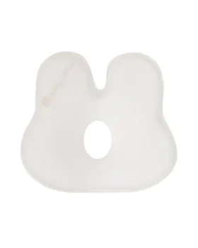 KikkaBoo Ergonomický polštářek z paměťové pěny Bunny Airknit White / od 0 měsíců (31106010127KB)