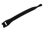 Velcro stahovací páska černá / Stahovací páska / suchý zip / 20 mm / 15 cm / 100 ks / samozhášecí (VEL-OW64428)