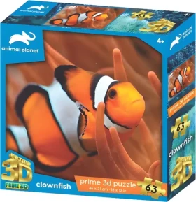 PRIME 3D Puzzle Animal Planet: Klaun očkatý