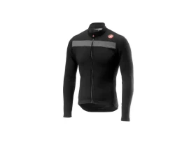 Castelli Puro 3 FZ s dlouhým rukávem Light Black