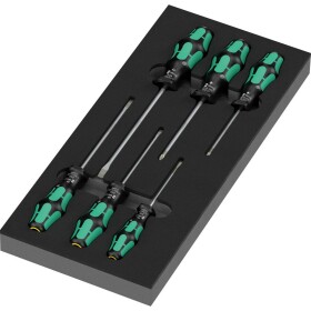 Wera 9718 Serie 300 sada šroubováků, Pozidriv, plochý, 05150128001