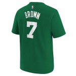 Nike Dětské tričko Boston Celtics NBA Jaylen Brown #7 Player T-Shirt Zelená (YOUTH)