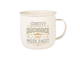 Albi.cz Hrnek - Důchodce Outdoorový hrnek