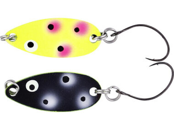 Westin Třpytka Fidusen Slim 3,3cm 3g Black/Yellow Clown (M116-649-033)