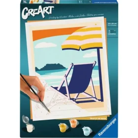 Ravensburger CreArt Odpočinek na pláži – malování podle čísel