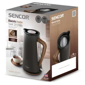 SENCOR SWK 2727MB šedá / Rychlovarná konvice / 2200W / 1.7L (8590669337705)