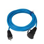 Max Hauri 165376 napájecí prodlužovací kabel 16 A modrá, černá 25 m H07RN-F 3G 1,5 mm² odolné proti UV záření, odolné pr