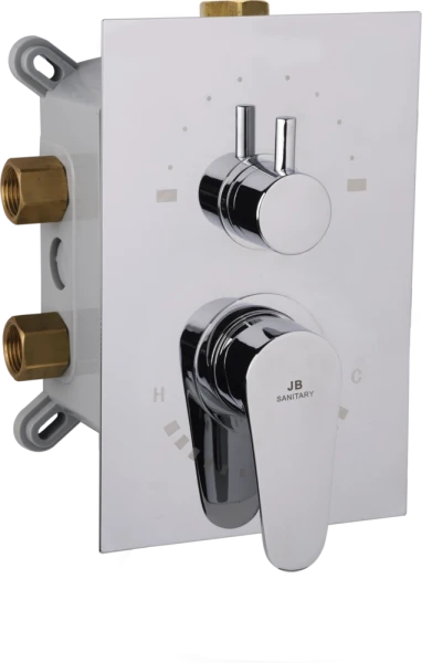 JB Sanitary Podomítkový box TIRA, třícestný D10 72 00