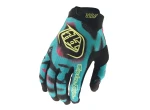 Troy Lee Designs Air Membrane dětské rukavice Black / Glo Yellow vel. M