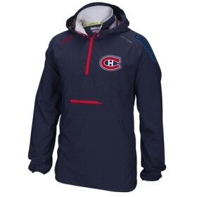 Reebok Pánská Bunda větrovka Montreal Canadiens CI Anorak Pullover Jacket Velikost: S, Distribuce: EU
