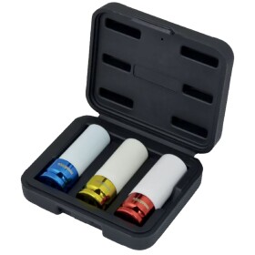 Sada prodloužených rázových hlavic 1/2", 3ks (17-21mm), WHIRLPOWER 1274-1703