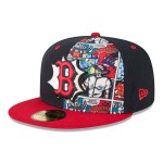 New Era Pánská kšiltovka Boston Red Sox MLB 2025 Players' Weekend Authentic 59FIFTY Fitted Velikost: 7 1/2