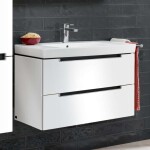 VILLEROY & BOCH - Subway 2.0 Umyvadlo 80x47 cm, s přepadem, otvor pro baterii, alpská bílá 71758G01