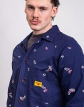 Service Works Paisley Front Of House Jacket ROYAL L