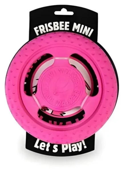 Kiwi Walker Mini růžová / Létající a plovoucí frisbee / TPR pěna / 16 cm (TPR-826)