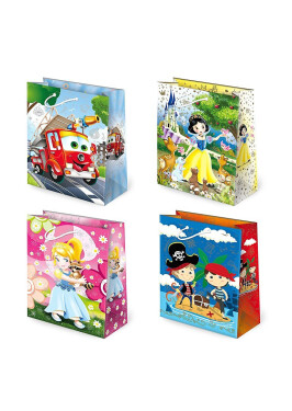 Tlapka T-2L Set 125 Dětská taška A'10 mix barev-mix designu 22.5x31.5x11 cm