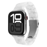 FIXED Resin Strap Cloud White / Řemínek / pro Apple Watch 38/40/41 mm / pryskyřice / nastavitelná délka (FIXREST-436-CW)