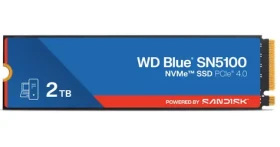 WD Blue SN5100 2TB / M.2 SSD / NVMe PCIe 4.0 x4 / TLC / čtení: 7100 MB/s / zápis: 6700 MB/s / 5y (WDS200T5B0E)