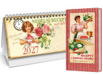 Kalendář 2027 Nedělní menu + Recepty z babiččiny zahrádky - Klára Trnková
